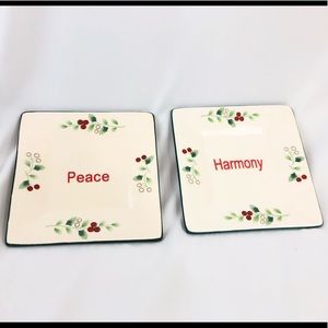 Pfaltzgraff Peace & Harmony Plates